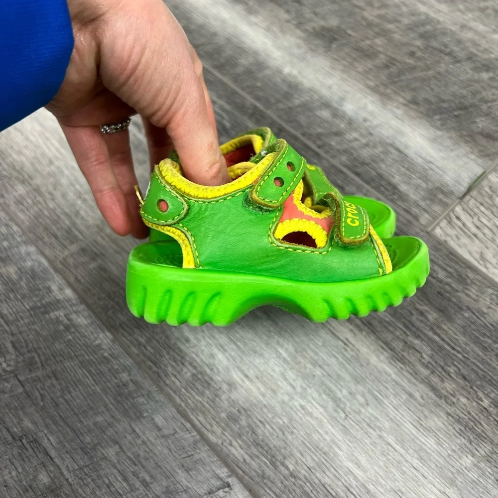 Crocs Baby Green Sandals‎